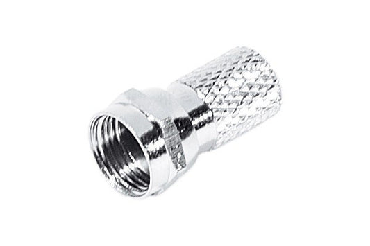 Prise F pour câble antenne coaxial SAT / TV - lot de 100 pcs
