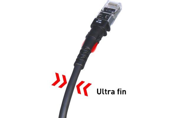 THINPATCH TP-6A-F/2 Cordon RJ45 catégorie 6A U/FTP LSOH fin - 0,6 m