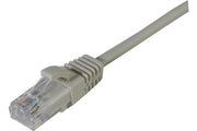 Cordon RJ45 catégorie 6 U/UTP LSOH snagless gris - 0,5 m