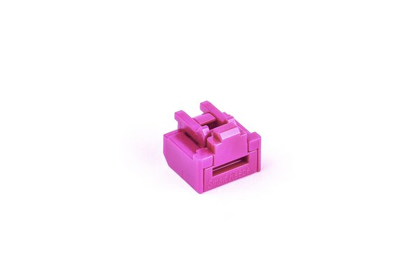 SMARTKEEPER / 10x Bloqueurs RJ45 avec 1x Clé Basic Fuchsia