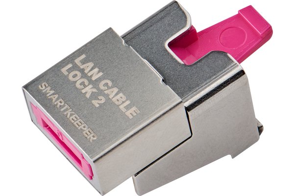 SMARTKEEPER / 12x Bloqueurs Cordon RJ45 Fuschia