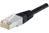 DEXLAN Cordon RJ45 catégorie 6A F/UTP noir - 0,3 m