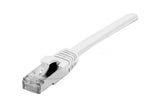 Cordon RJ45 catégorie 6 F/UTP LSOH SNG blanc - 0,15 m