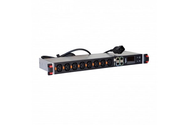 LEGRAND 646010 PDU IP 19"1U  16A 12 p. 12x C13 Entrée C20  - Mesuré