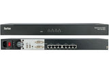 MCD-104-DUAL KVM Switch Cat5 4 p. double écran DVI+USB+Audio