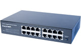 Dexlan switch 16 ports Gigabit rackable 10" et 19"