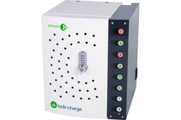 Putnam 8 Mk2 Armoire de Charge pour 8x iPad/iPhone - FR/UK/EU