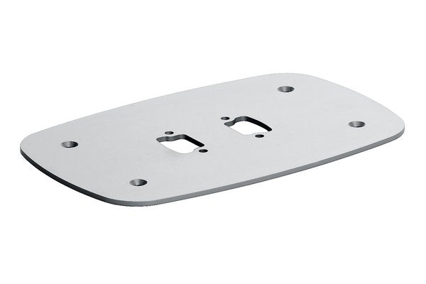 PFF 7060/Floor mounting plate Silver