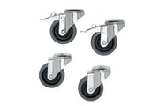 Wheels Heavy Duty Silver/Black
