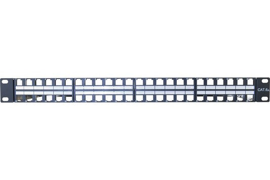 DEXLAN Panneau 1U 48 ports STP keystone avec supp cables