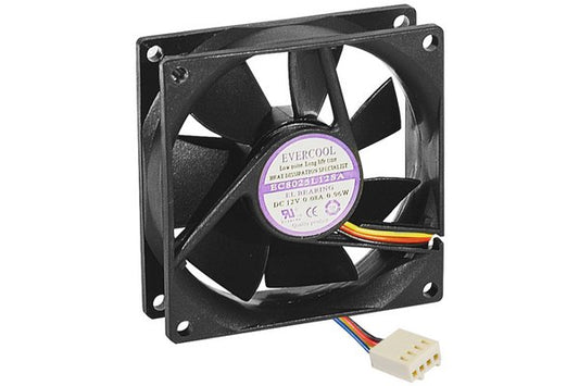 Ventilateur de rechange  - 4 Fils PWM - 80x80x25
