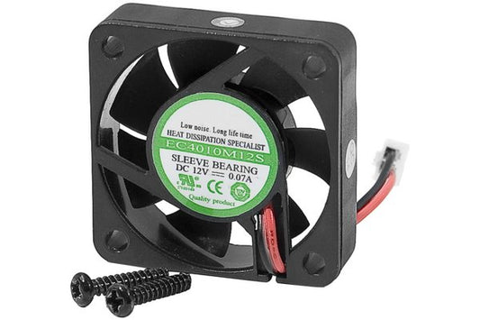 Ventilateur 40mm 12V 2 fils pour rack amo