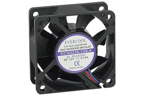 Ventilateur lubrifié à vie - 60x60x25