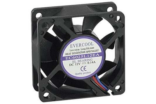 Ventilateur lubrifié à vie - 60x60x25