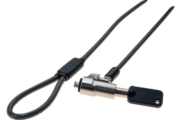 Antivol à cle pour portable dell encoche Wedge