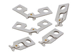 Sachet de 5 ancrages ciseaux antivol ajustable avec sécurisation de câble