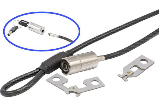 Cable antivol multi-ancrage Push-2-Lock option PASS