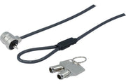 Antivol éco à clé pour encoche de sécurité K-Lock - câble acier torsadé de 1,80m