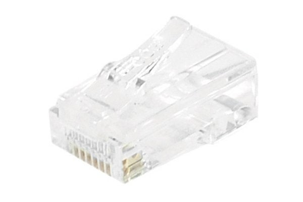 Connecteur à sertir 8P8C RJ45 CAT6 UTP - lot de 10