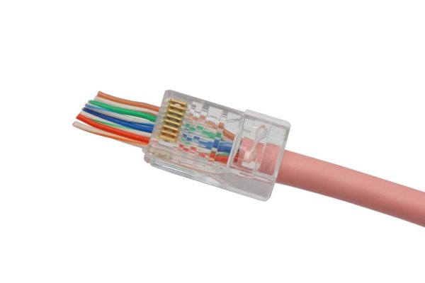 Connecteur à sertir 8P8C RJ45 EZ CAT5e UTP - lot de 10