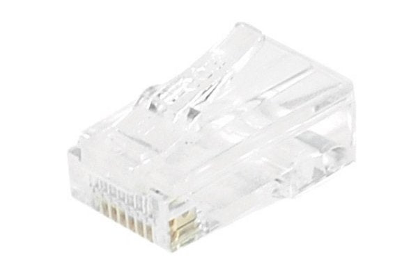 Connecteur à sertir 8P8C RJ45 CAT6A UTP peigne séparé - lot de 10