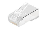 Connecteur à sertir 8P8C RJ45 CAT6A STP peigne séparé - lot de 10