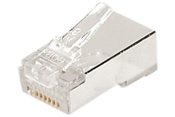 Connecteur à sertir 8P8C RJ45 CAT5e STP - lot de 10