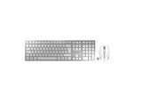 CHERRY Pack clavier & souris DW 9100 sans fil blanc/argent