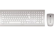 CHERRY Pack clavier & souris DW 8000 Sans fil Argent/Blanc