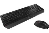 CHERRY Pack clavier & souris GENTIX DESKTOP sans fil noir