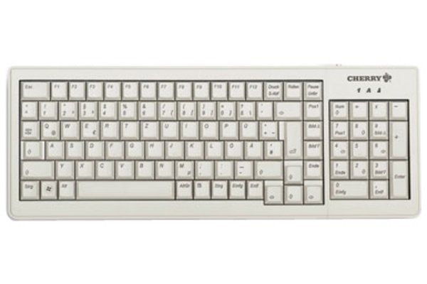 CHERRY Clavier XS Complete G84-5200 USB/PS2 gris