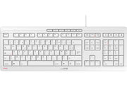 CHERRY Clavier STREAM KEYBOARD USB gris AZERTY (FR)