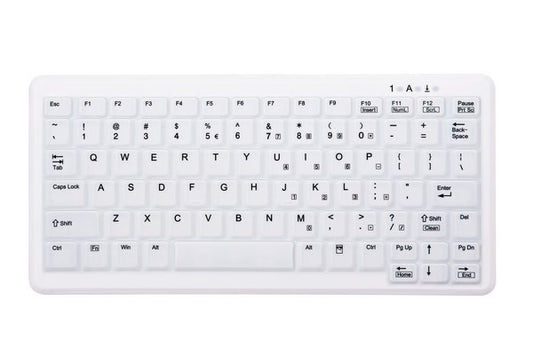 CHERRY Clavier AK-C4110 sans fil IP65 blanc (FR)