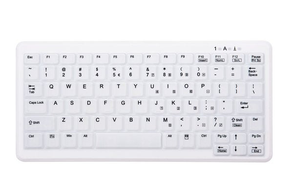 CHERRY Clavier AK-C4110 sans fil IP68 blanc (FR)