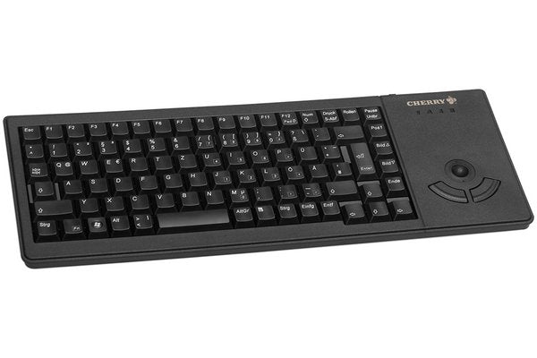 Cherry clavier miniature + trackball azerty usb noir +2 win
