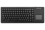 Cherry clavier miniature + touchpad azerty usb noir