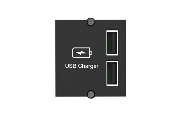 BACHMANN Plastron chargeur 2 ports USB