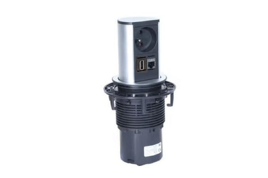 BACHMANN Multip. encastrable ELEVATOR 1 prise+1  RJ45+1 HDMI