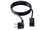 BACHMANN Cordon secteur noir GST18 - 5,0 m