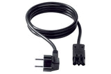 BACHMANN Cordon secteur noir GST18 - 1,5 m