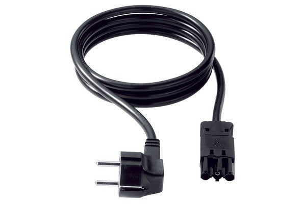 BACHMANN Cordon secteur noir GST18 - 3,0 m