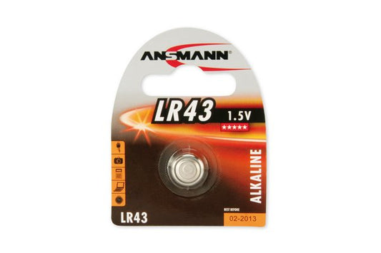ANSMANN Piles alcalines 5015293 LR43 blister de 1