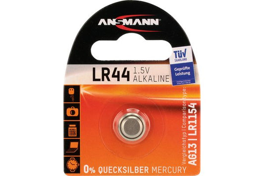 ANSMANN Piles alcalines 5015303 LR44 blister de 1