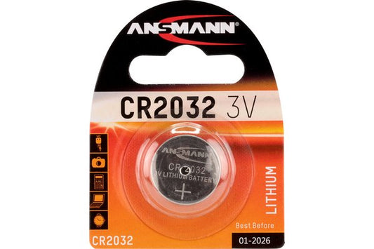 ANSMANN Pile lithium 5020122 CR2032 blister de 1