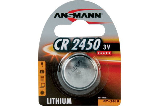 ANSMANN Piles lithium 5020112 CR2450 blister de 1