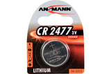 ANSMANN Piles lithium 1516-0010 CR2477 blister de 1