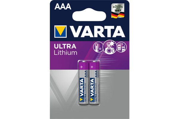 VARTA Piles lithium 6103301402 FR03 / AAA blister de 2