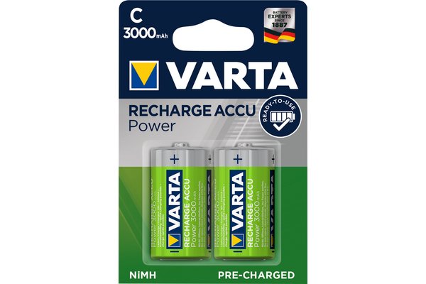 VARTA Batteries 56714101402 HR14 / C blister de 2