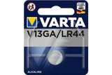 VARTA Piles alcalines 4276101401 LR44 / V13GA blister de 1