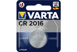 VARTA Piles lithium 6016101401 CR2016 blister de 1